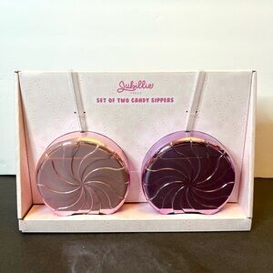 NIB Jubilee Press Candy Sipper Set of 2